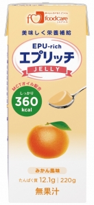 【栄養強化食品】エプリッチゼリー　みかん風味